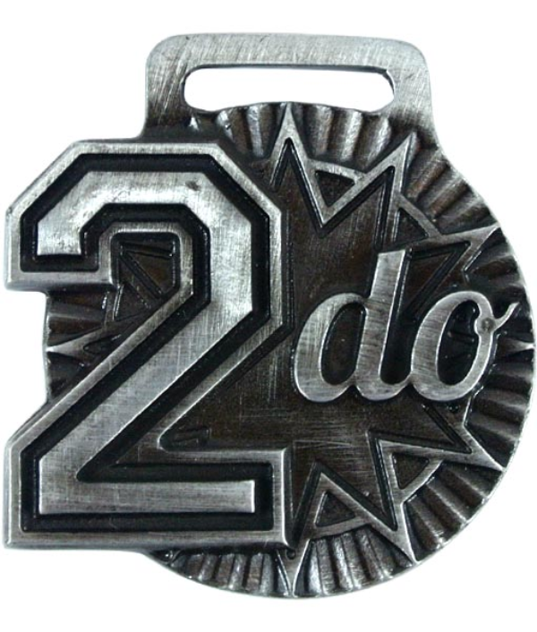 Medalla de Segundo Lugar de 4cm