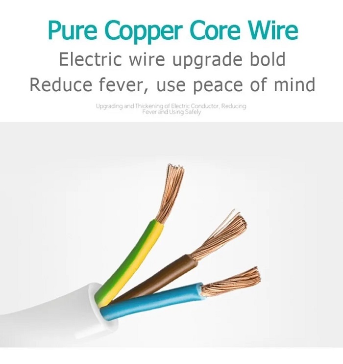 Multicontacto Extension 8 Enchufes Con Usb Supresor De Picos Blanco