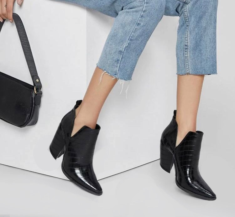 Botin puntal casual para mujer mod Caroline Nyxmart