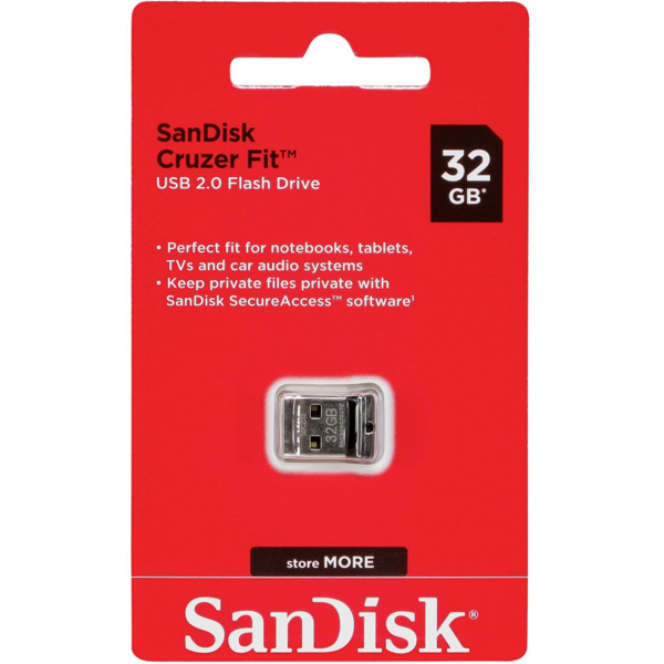 Memoria USB 32GB SANDISK Ultra Pequeña USB 2.0 SDCZ33-032G-G35