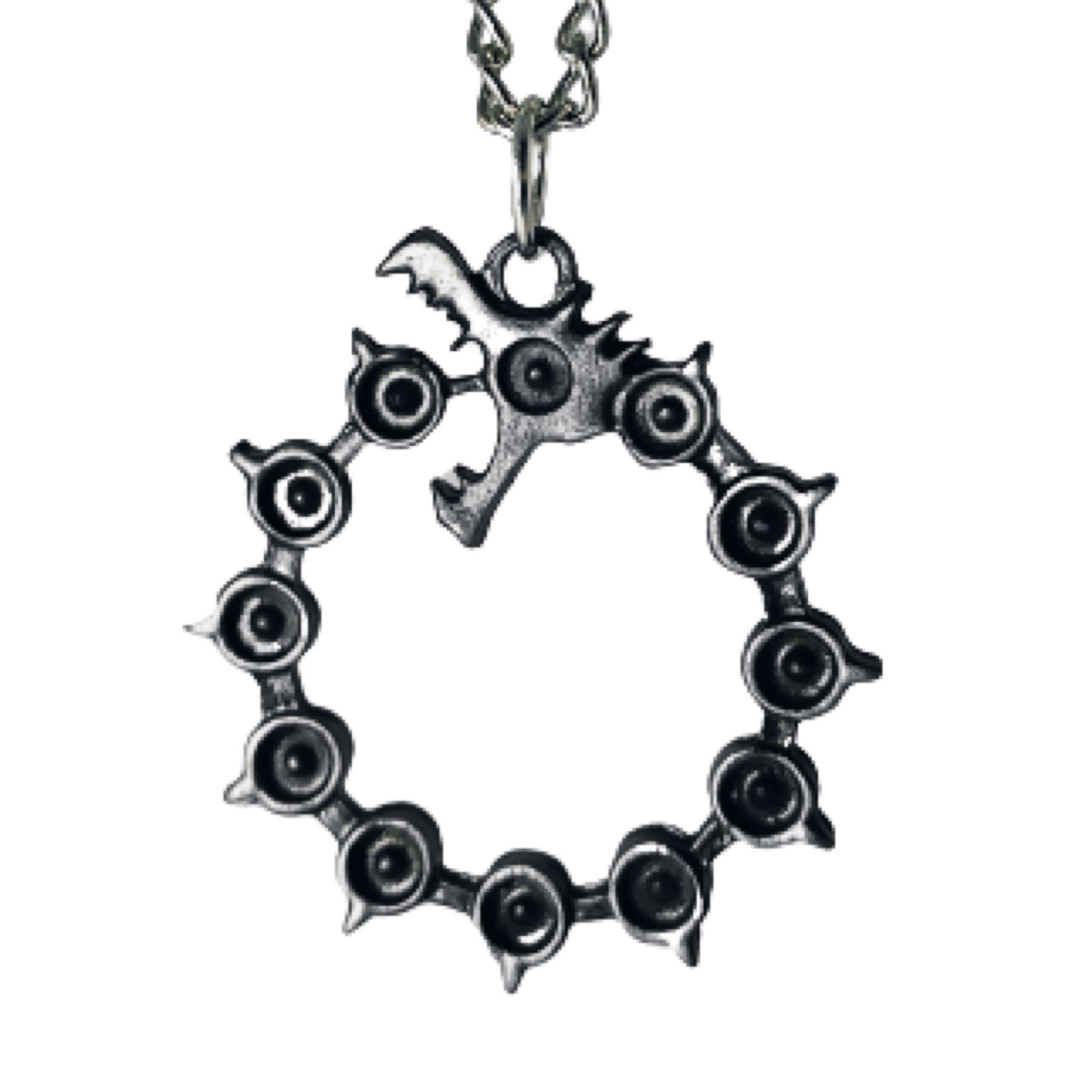 Collar Nanatsu No Taizai Dije Dragon Los Siete Pecados Capitales Tatuaje Meliodas Seven Deadly Sins