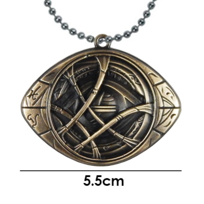 Collar Dr. Strange Ojo de Agamotto Doctor Gema del Tiempo Eye