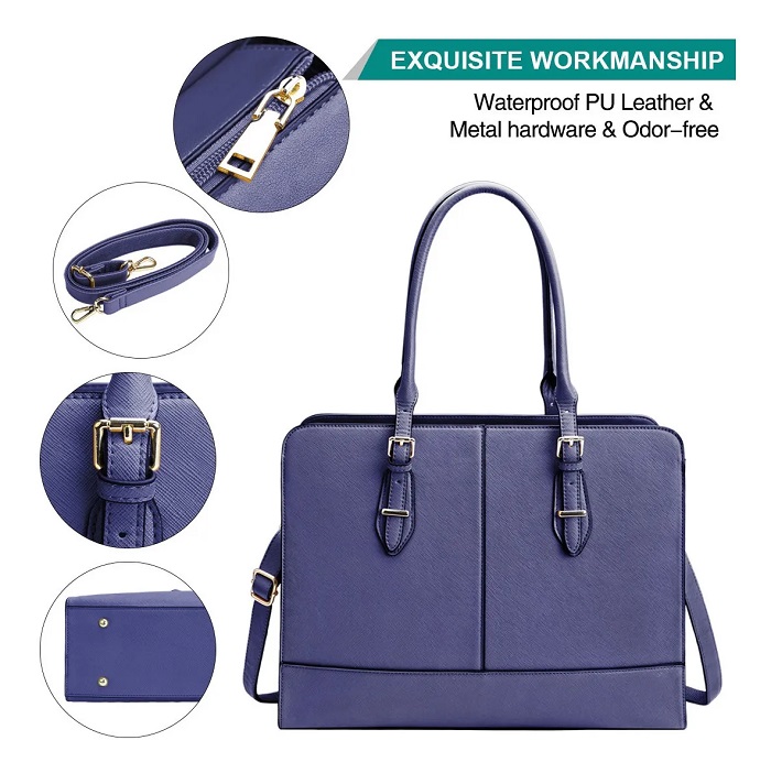 Bolsa Elegante Y Casual Para Dama Azul Marino