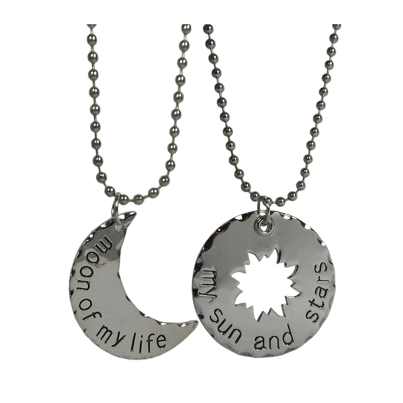 Collar Game of Thrones Dijes Sol y Luna Daenery Targaryen Juego de Tronos Khaleesi Khal Drogo Moon Stars
