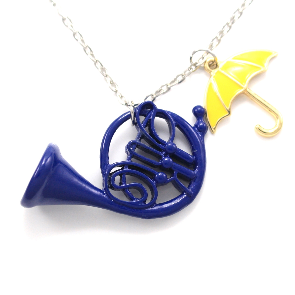 Collar How I Met Your Mother Sombrilla Cuerno Paraguas Trompeta Corno Ted Barney Robin Lily Marshall