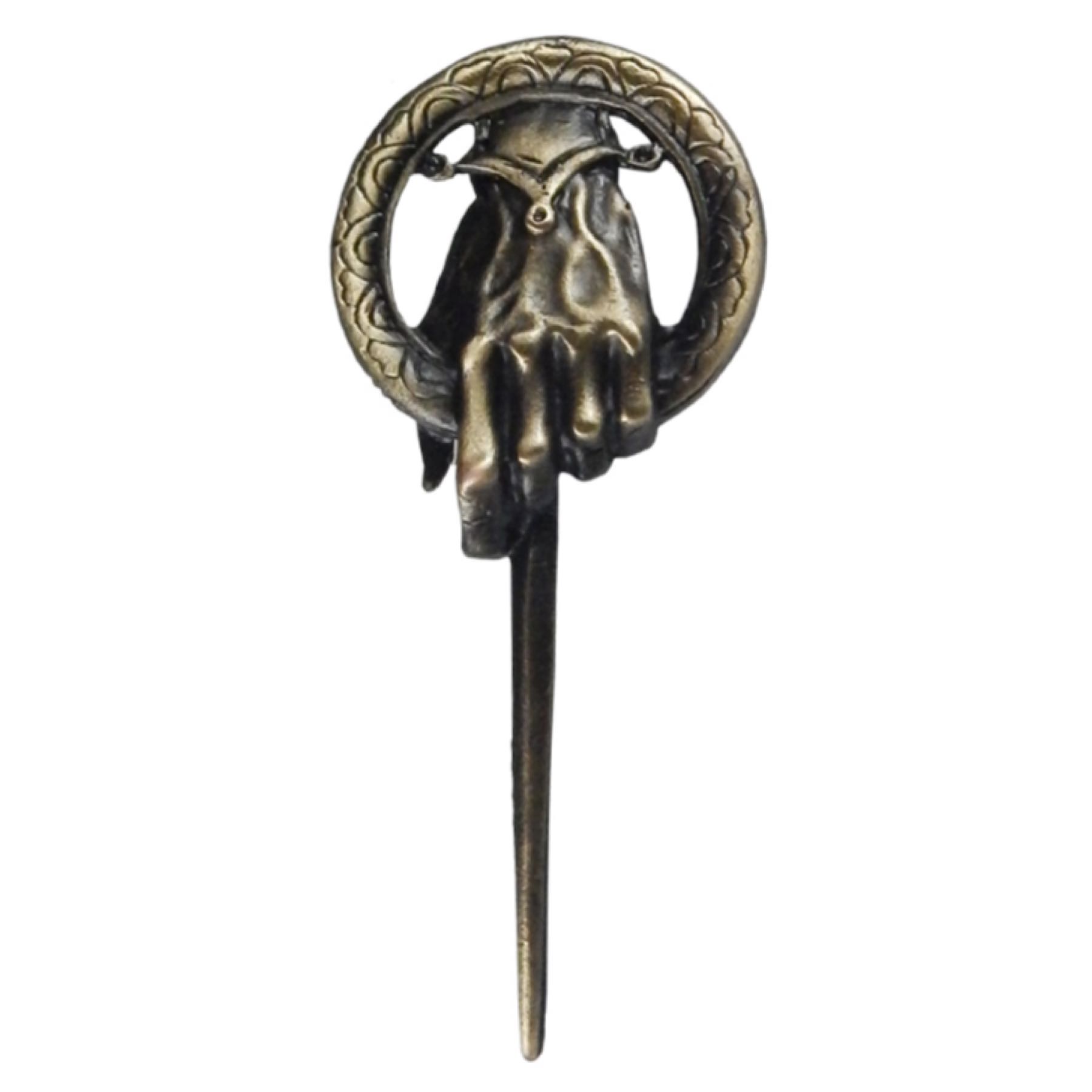Pin Game of Thrones Broche Mano del Rey Dorado Stark Baratheon Targaryen Lannister Tyrion Juego de Tronos