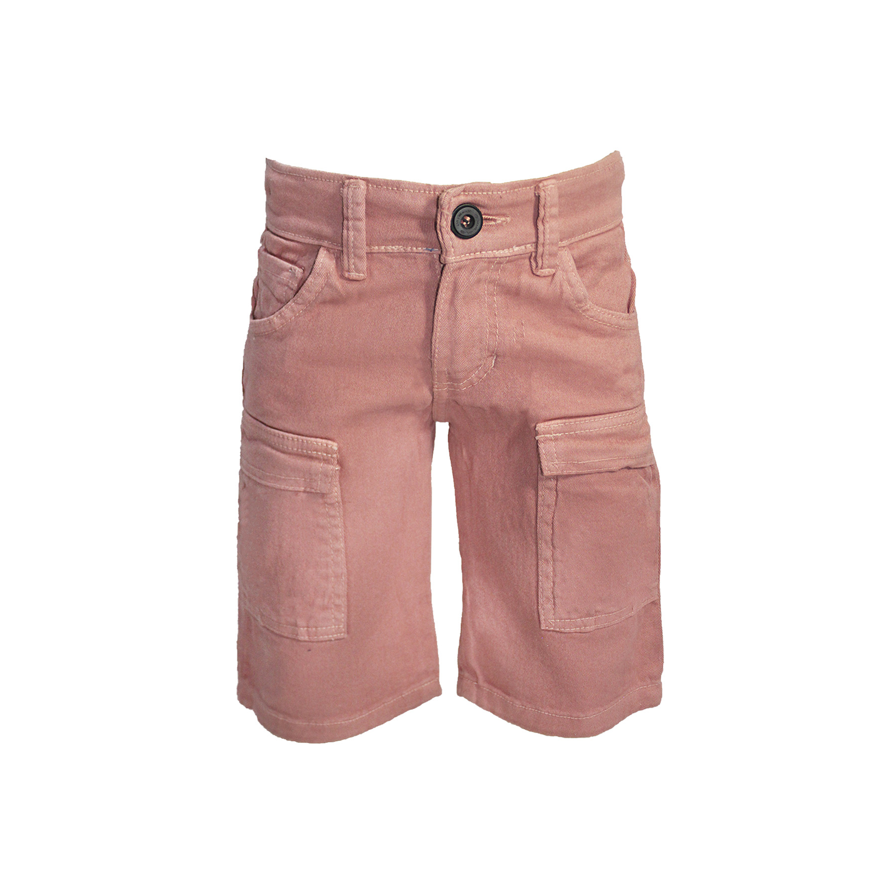 Bermuda gabardina  con bolsas de cargo Y cartera a los costados PIXXTOLS CB021.