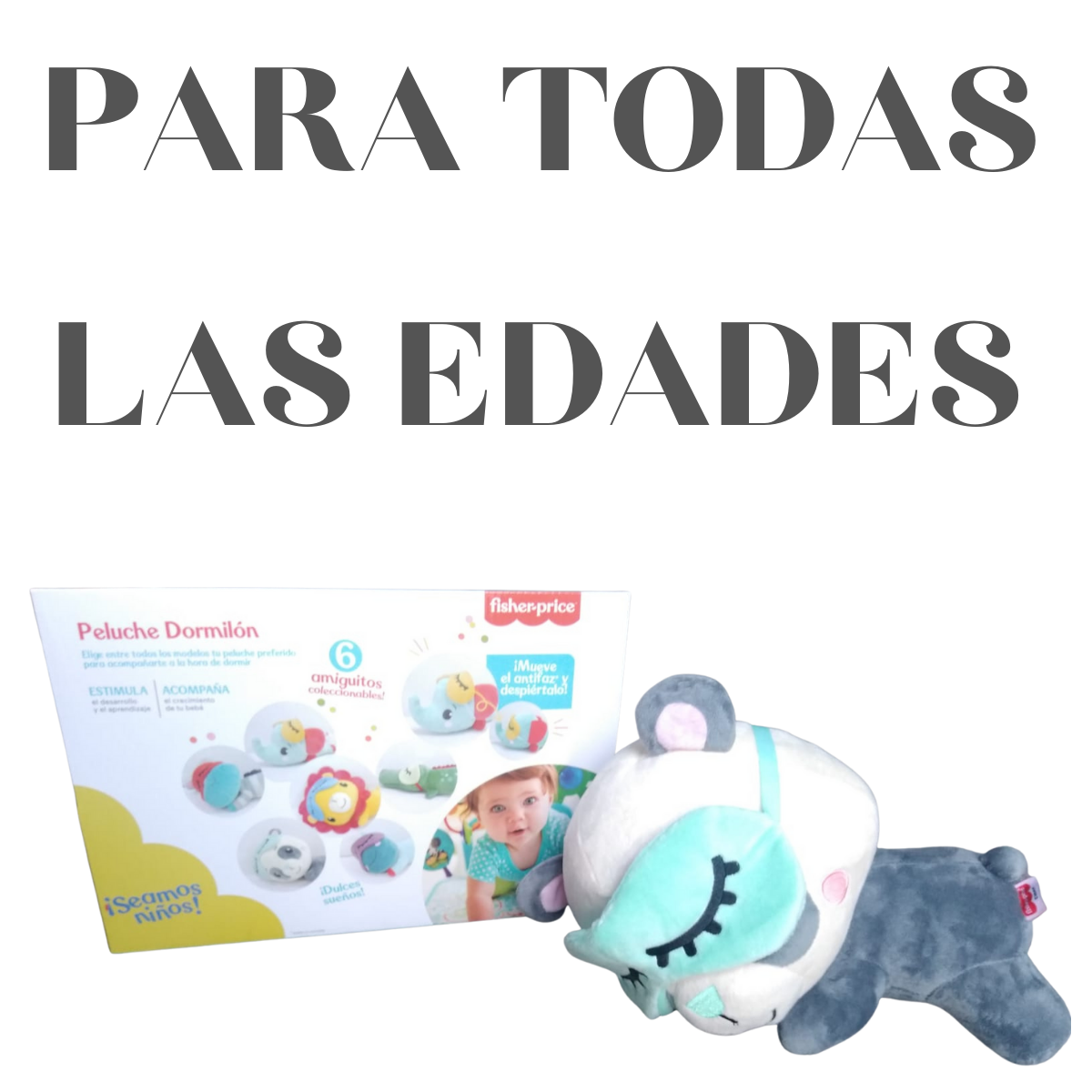 Peluche Dormilón Panda Acostado De 30 Cm Fisher Price