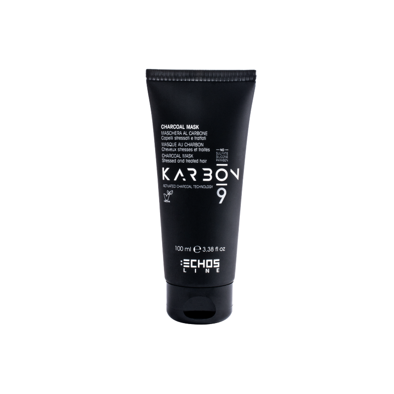 Mascarilla de carbón activo 100 ml. Karbon 9 de  Echosline.
