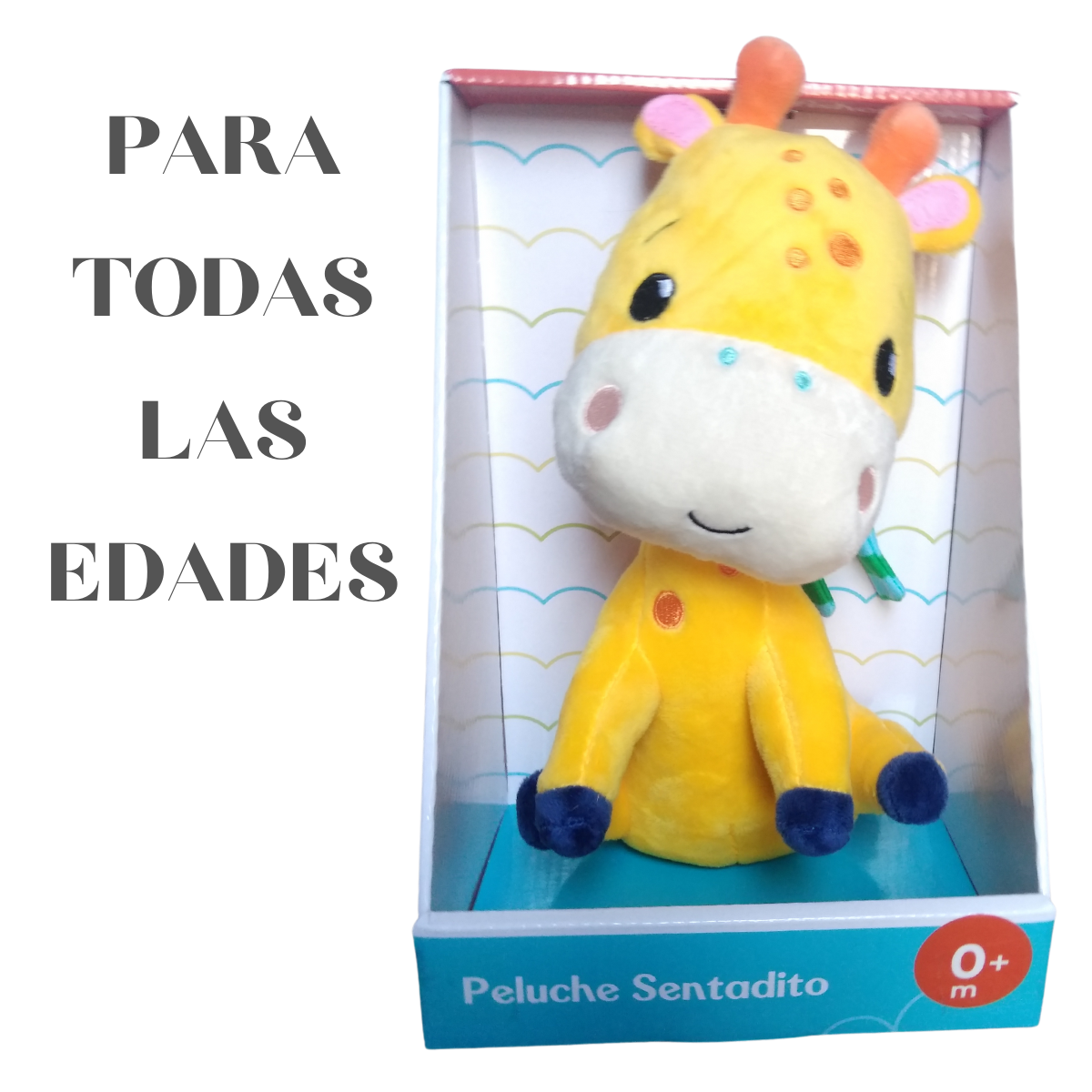 Peluche Sentadito Jirafa De 20 Cm Fisher Price