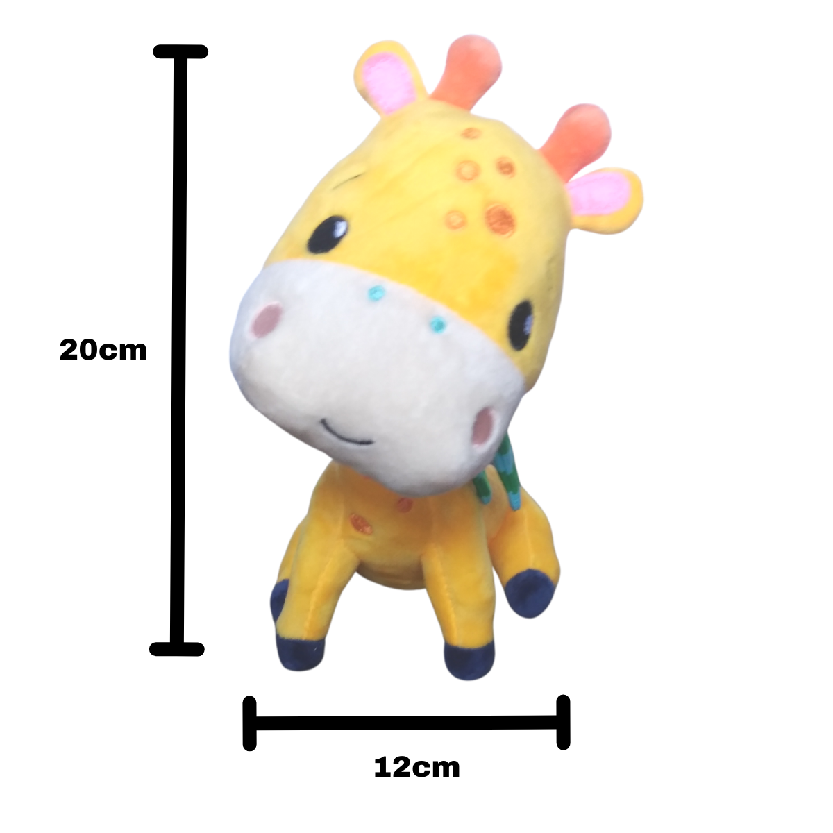 Peluche Sentadito Jirafa De 20 Cm Fisher Price