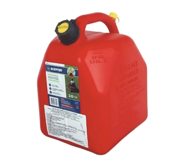 Tanque Bidón Para Gasolina 20 Litros Portátil Scepter