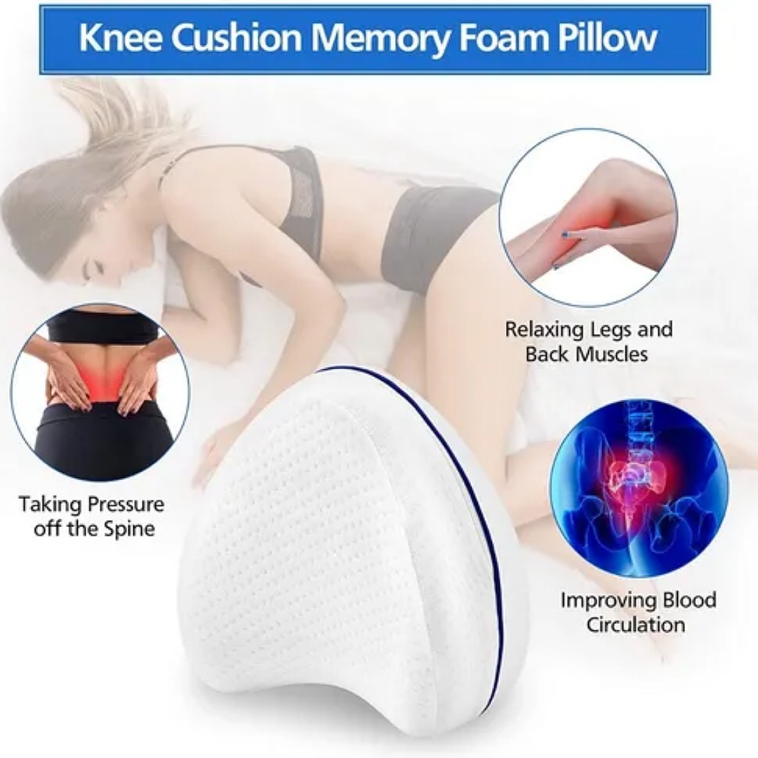 Almohada Ortopédica Para Pierna Y Rodilla Cojin Embarazada