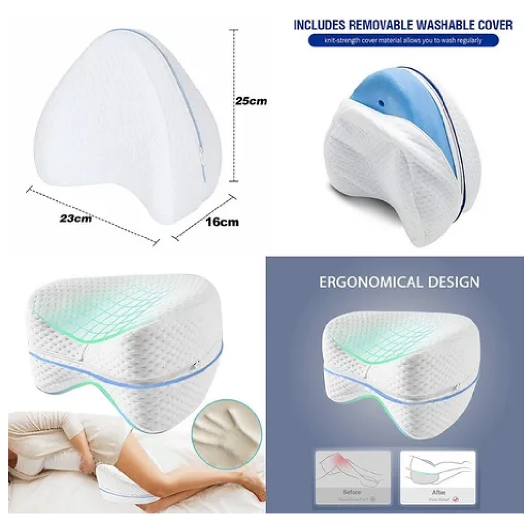 Almohada Ortopédica Para Pierna Y Rodilla Cojin Embarazada