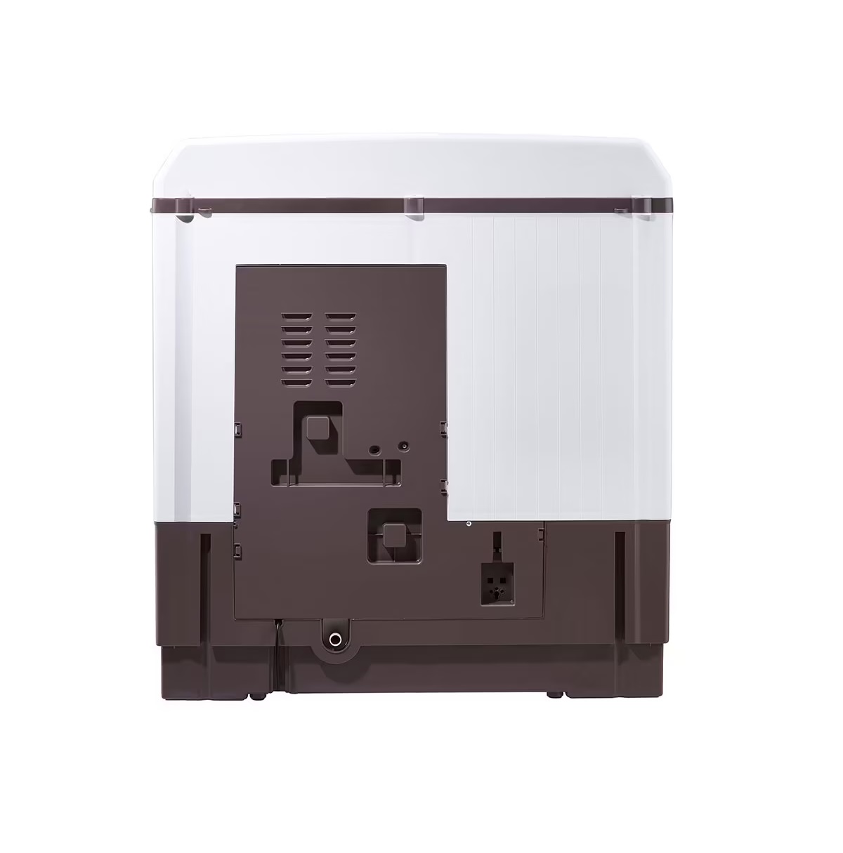 Lavadora LG Doble Tina semiautomática lava/centrifuga WP18WAR capacidad 18 kg Blanca carga superior