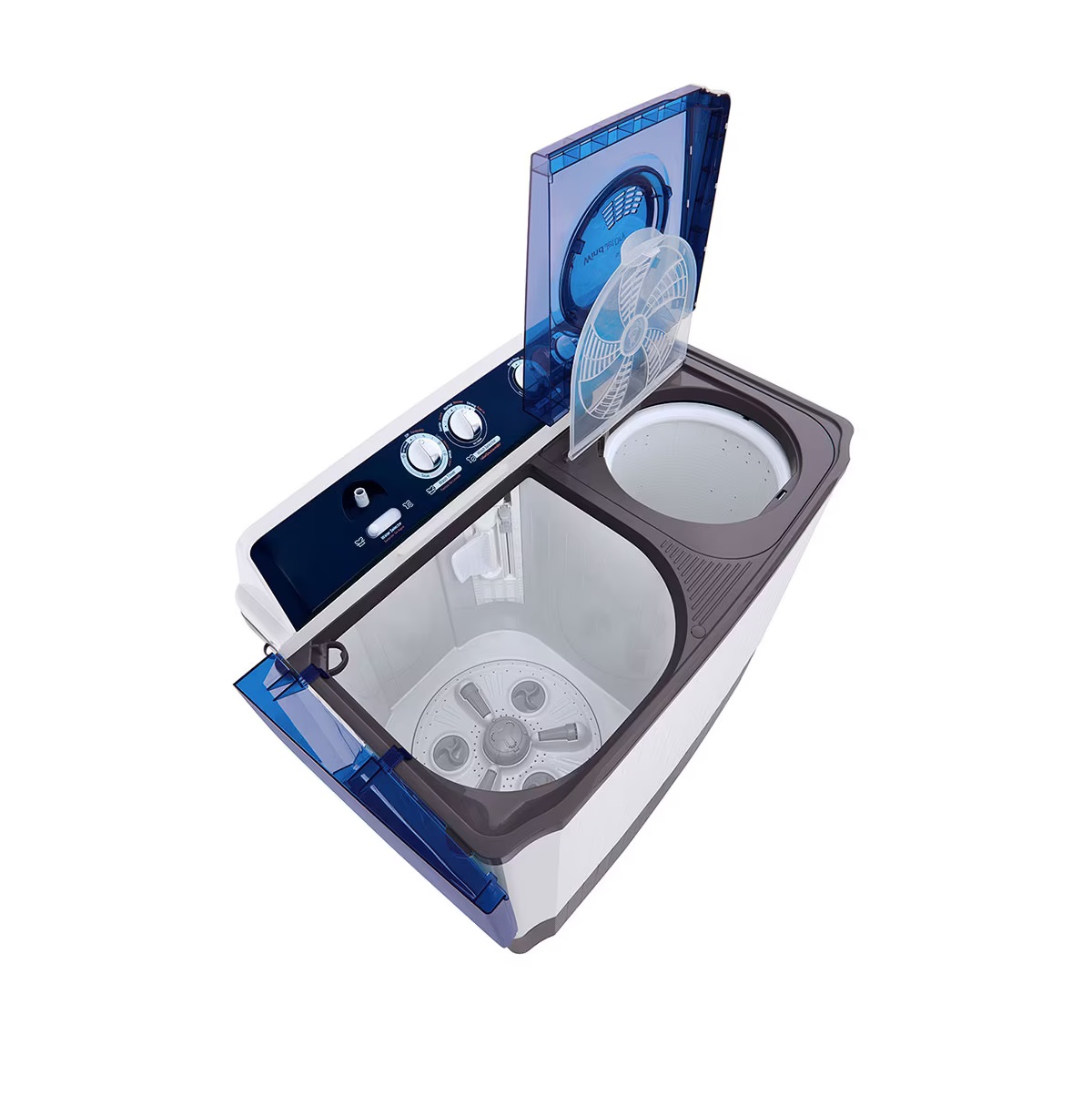 Lavadora LG Doble Tina semiautomática lava/centrifuga WP18WAR capacidad 18 kg Blanca carga superior