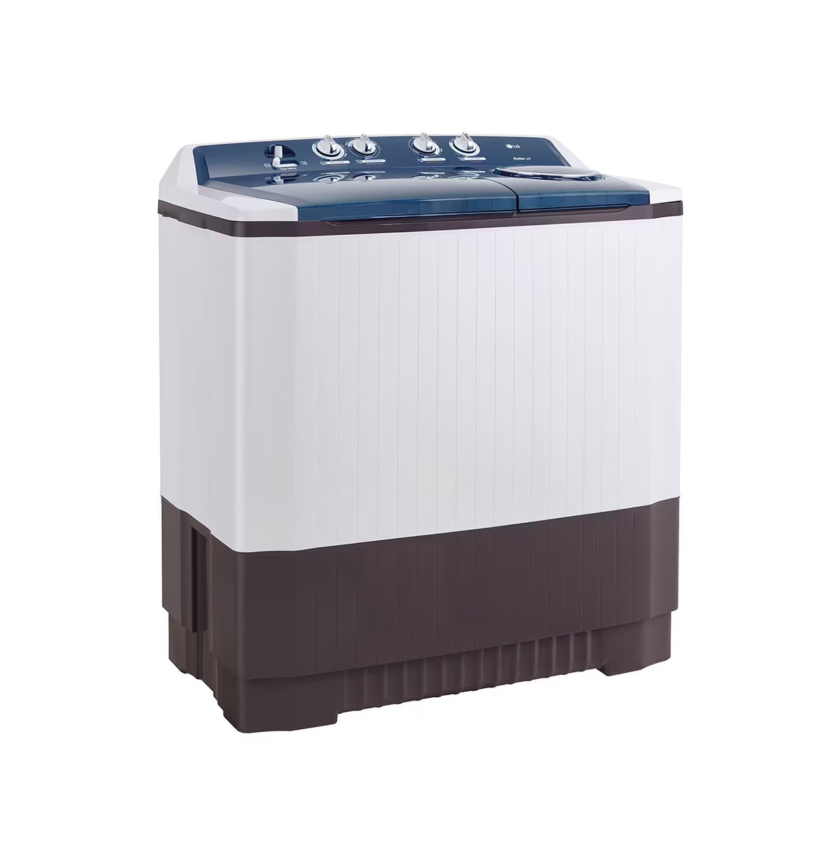 Lavadora LG Doble Tina semiautomática lava/centrifuga WP18WAR capacidad 18 kg Blanca carga superior