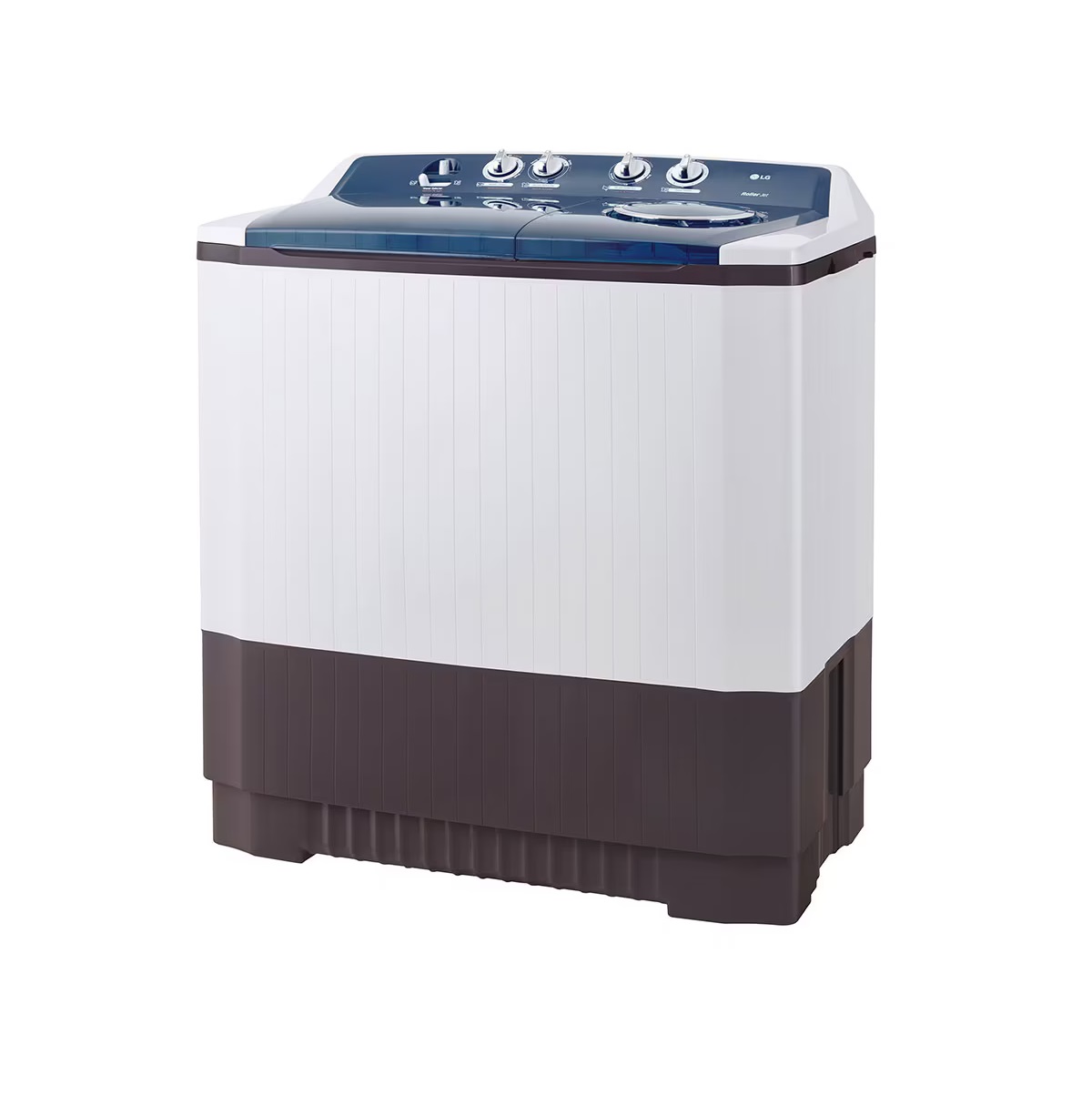 Lavadora LG Doble Tina semiautomática lava/centrifuga WP18WAR capacidad 18 kg Blanca carga superior