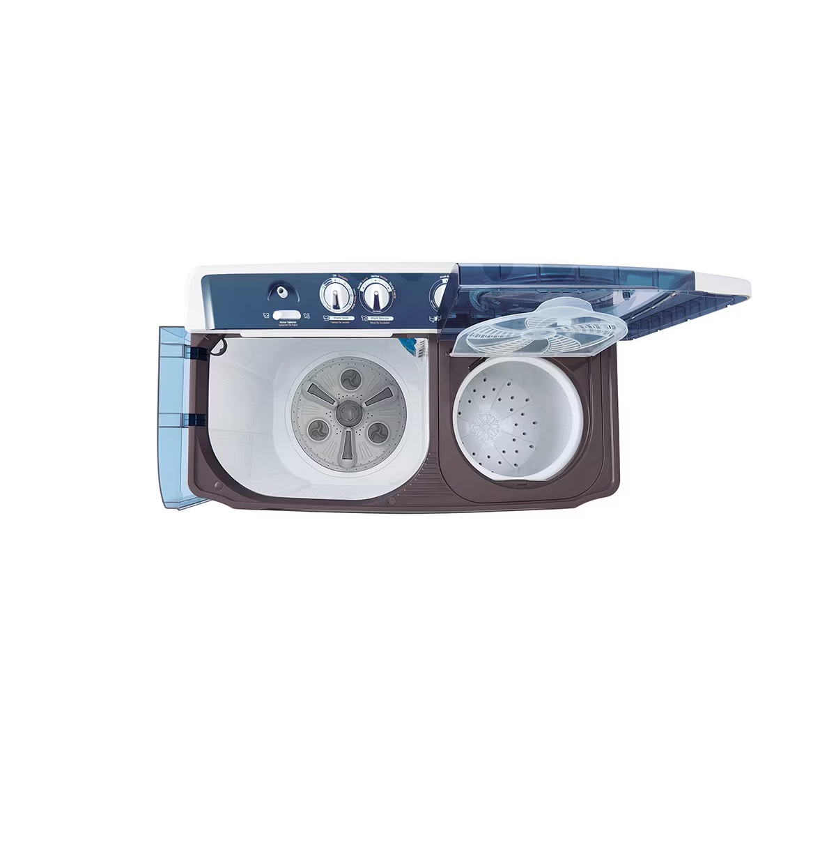 Lavadora LG Doble Tina semiautomática lava/centrifuga WP18WAR capacidad 18 kg Blanca carga superior