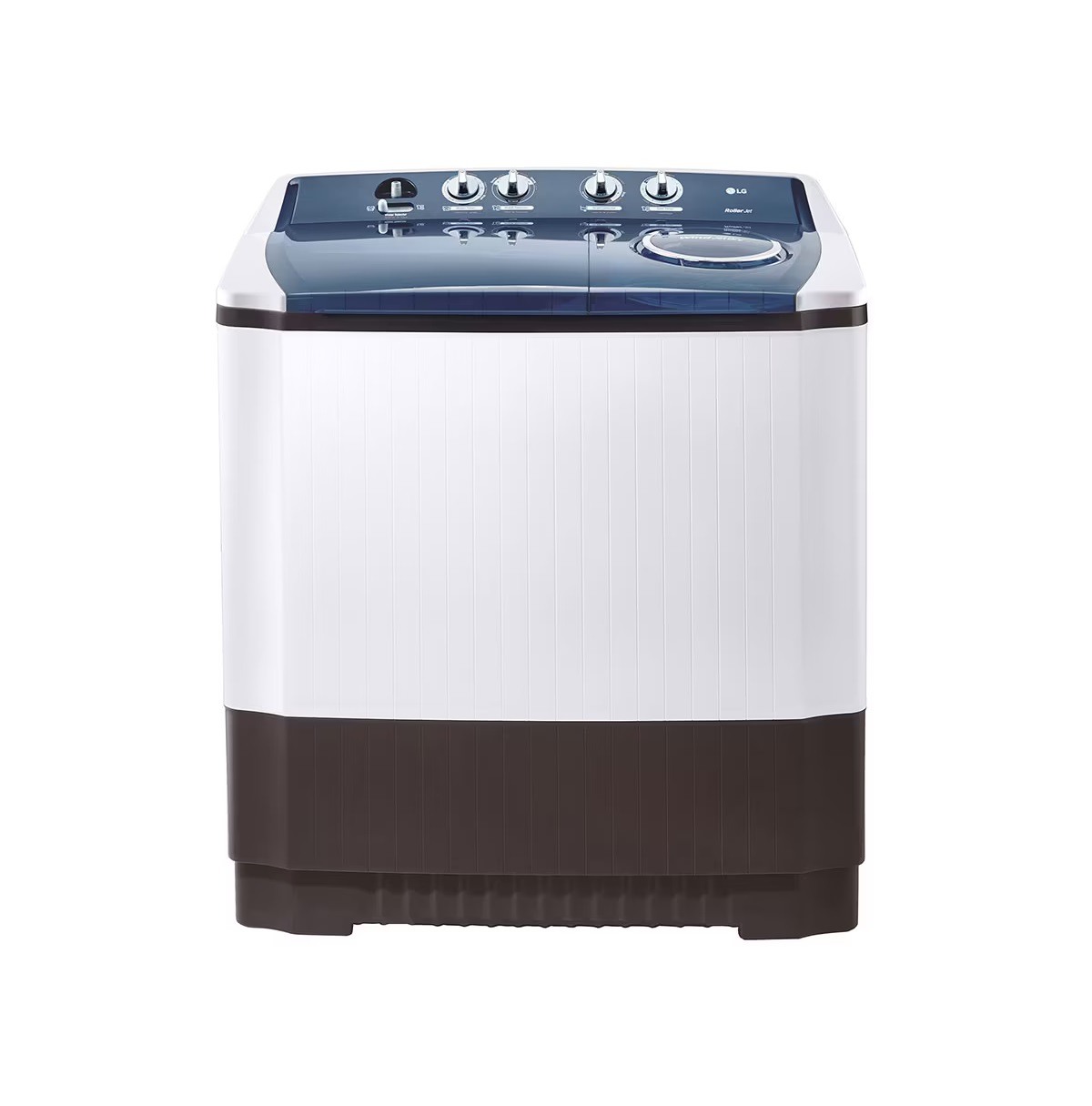 Lavadora LG Doble Tina semiautomática lava/centrifuga WP18WAR capacidad 18 kg Blanca carga superior