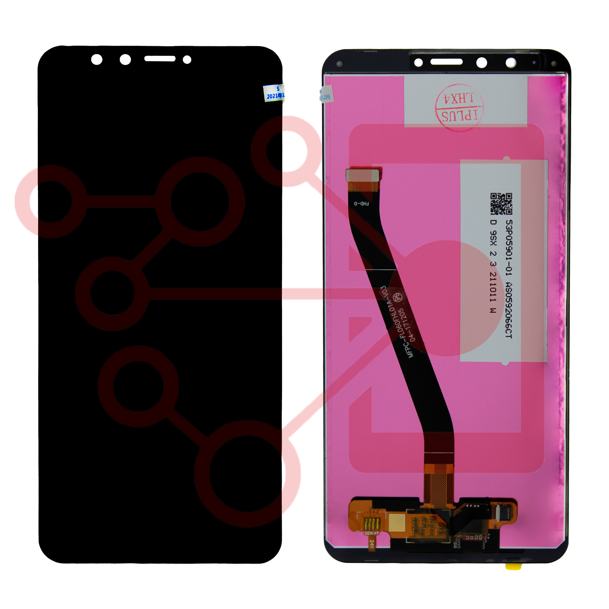 Display Pantalla Touch para Huawei Y9 2018/FLA-LX3 Negro