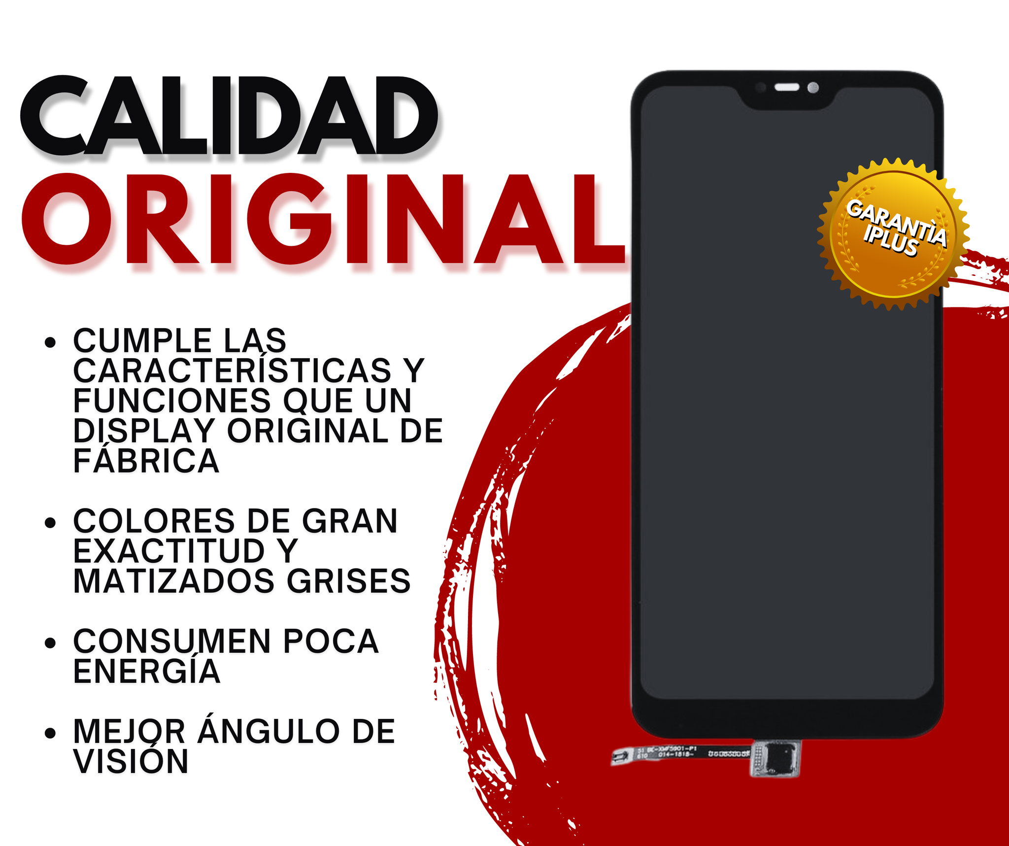 Display Pantalla Touch para Huawei Y5 2019 Negro