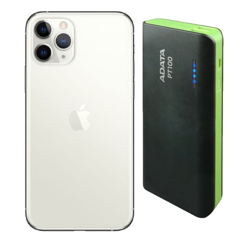 Celular Apple Iphone 12 Pro Reacondicionado 256gb Gris Más Power Bank  10,000 Mah
