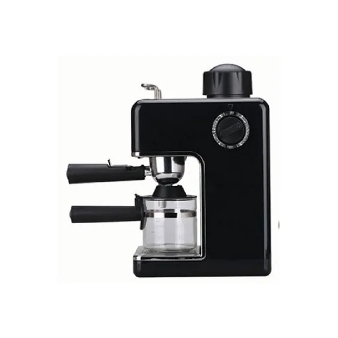 Cafetera Koblenz CKM-650 EIN automática negra y acero inoxidable expreso 120V