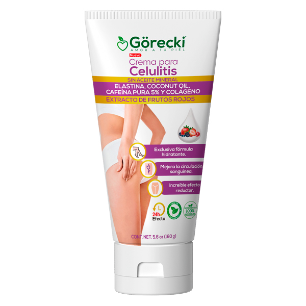 Crema para celulitis Gorecki con elastina