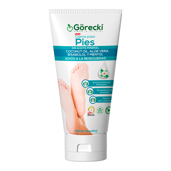 Crema para talones agrietados Gorecki con Urea al 40%