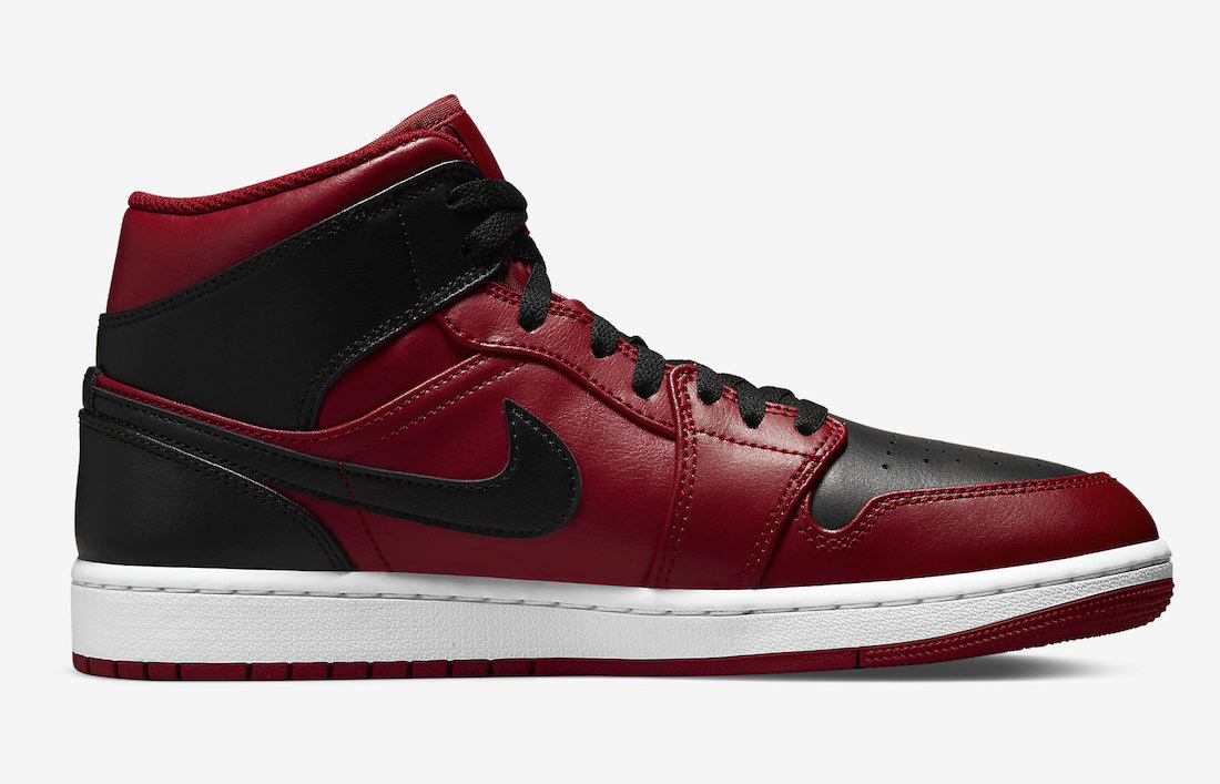 TENIS AIR JORDAN 1 MID REVERSE BRED (554724-660)