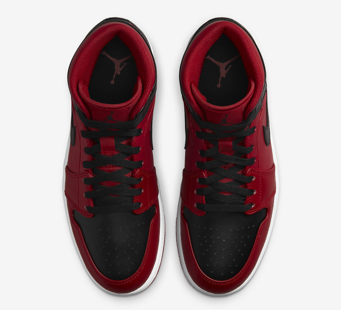 TENIS AIR JORDAN 1 MID REVERSE BRED (554724-660)