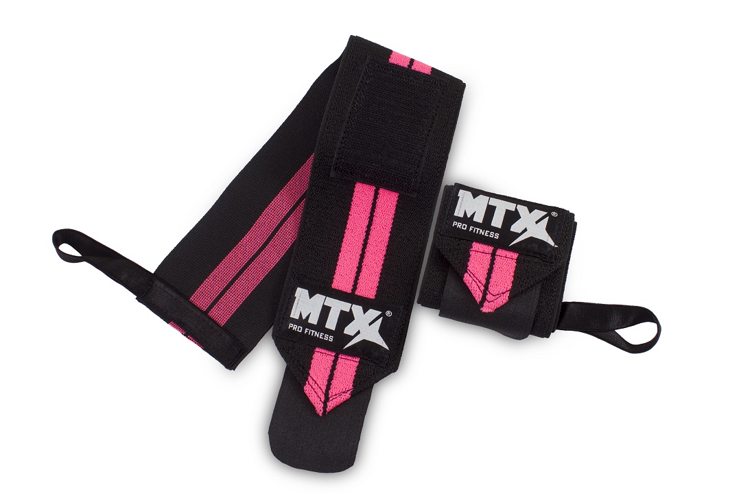 Muñequeras Negras MTX Crossfit GYM