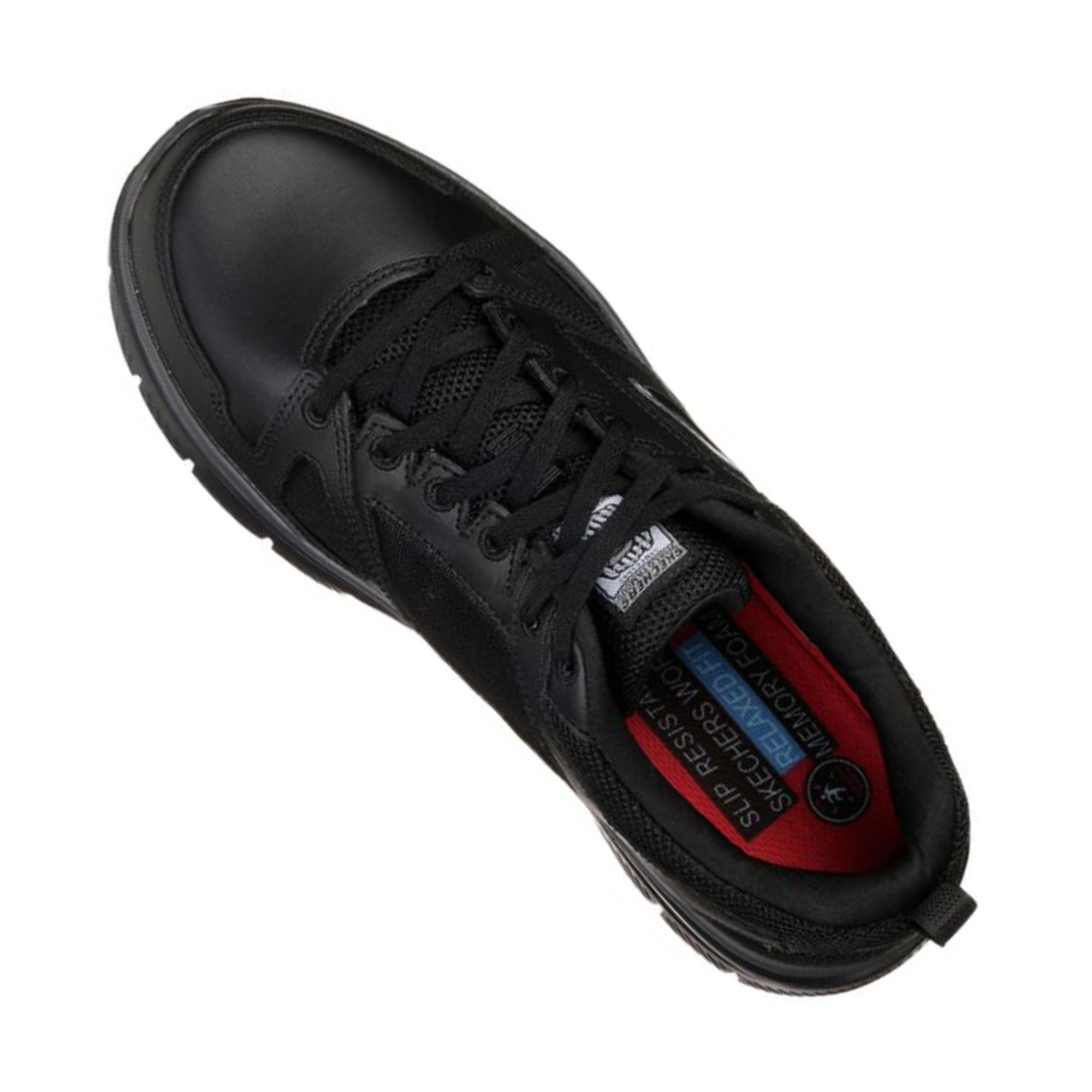 Tenis Skechers Work Relaxed Fit Negro Hombre Originales 77040BLK