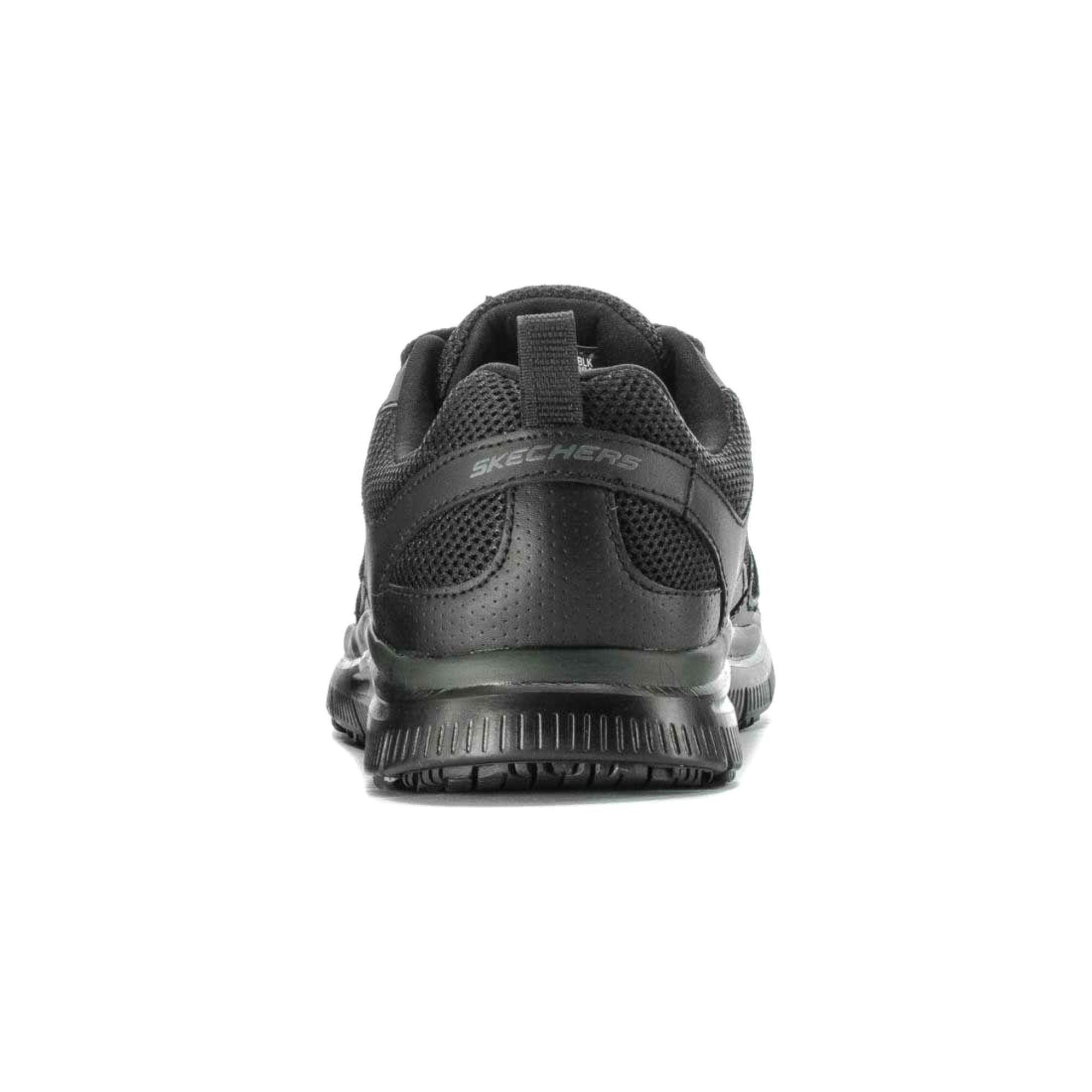 Tenis Skechers Work Relaxed Fit Negro Hombre Originales 77040BLK