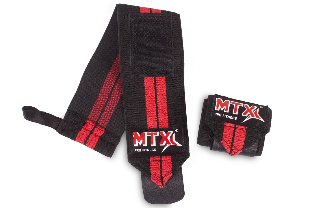 Muñequeras Negras MTX Crossfit GYM