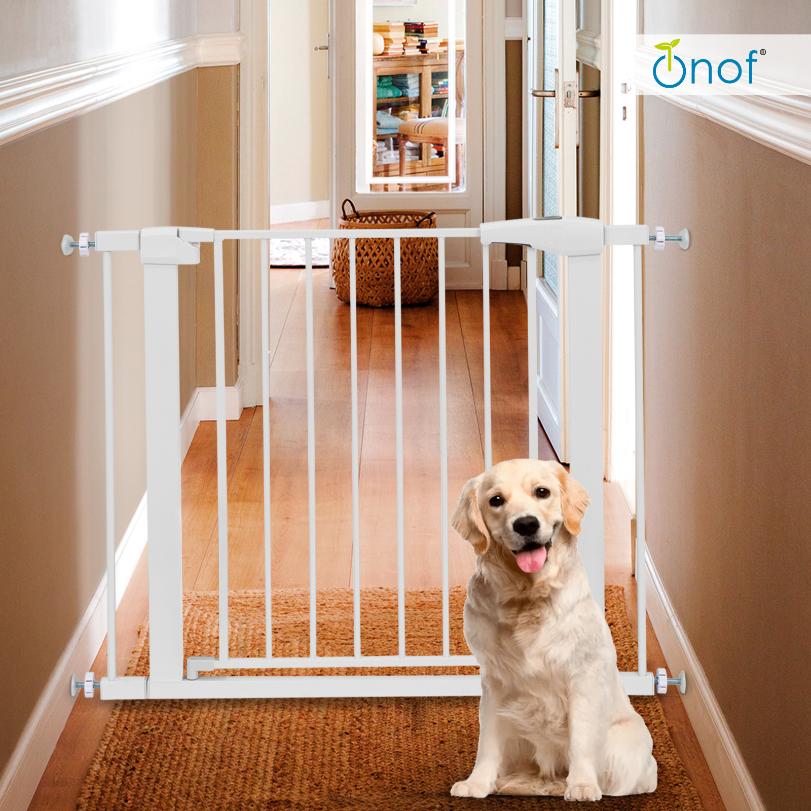 Puerta de Seguridad Expandible para Interior Reja para Bebe o Mascota