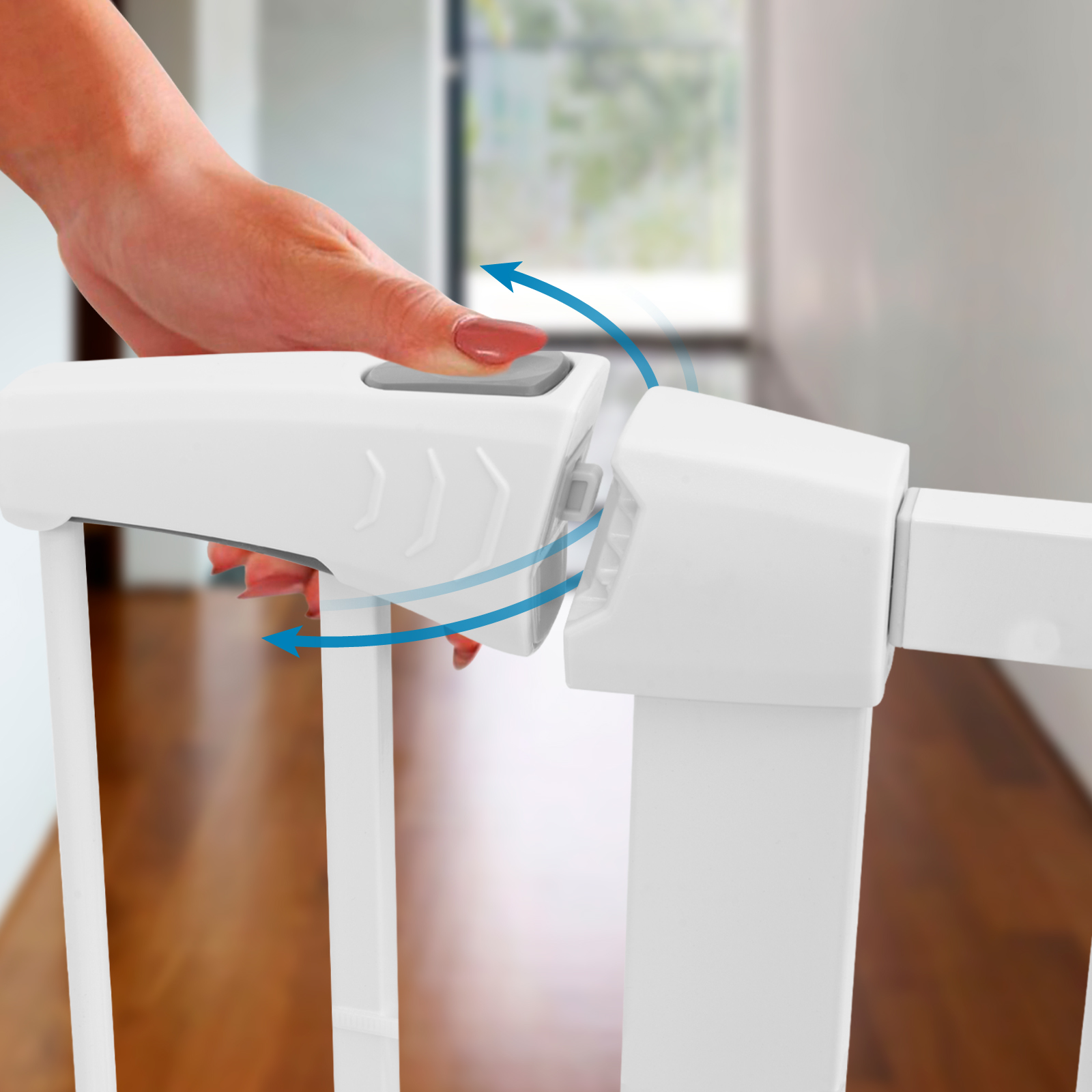 Puerta de Seguridad Expandible para Interior Reja para Bebe o Mascota