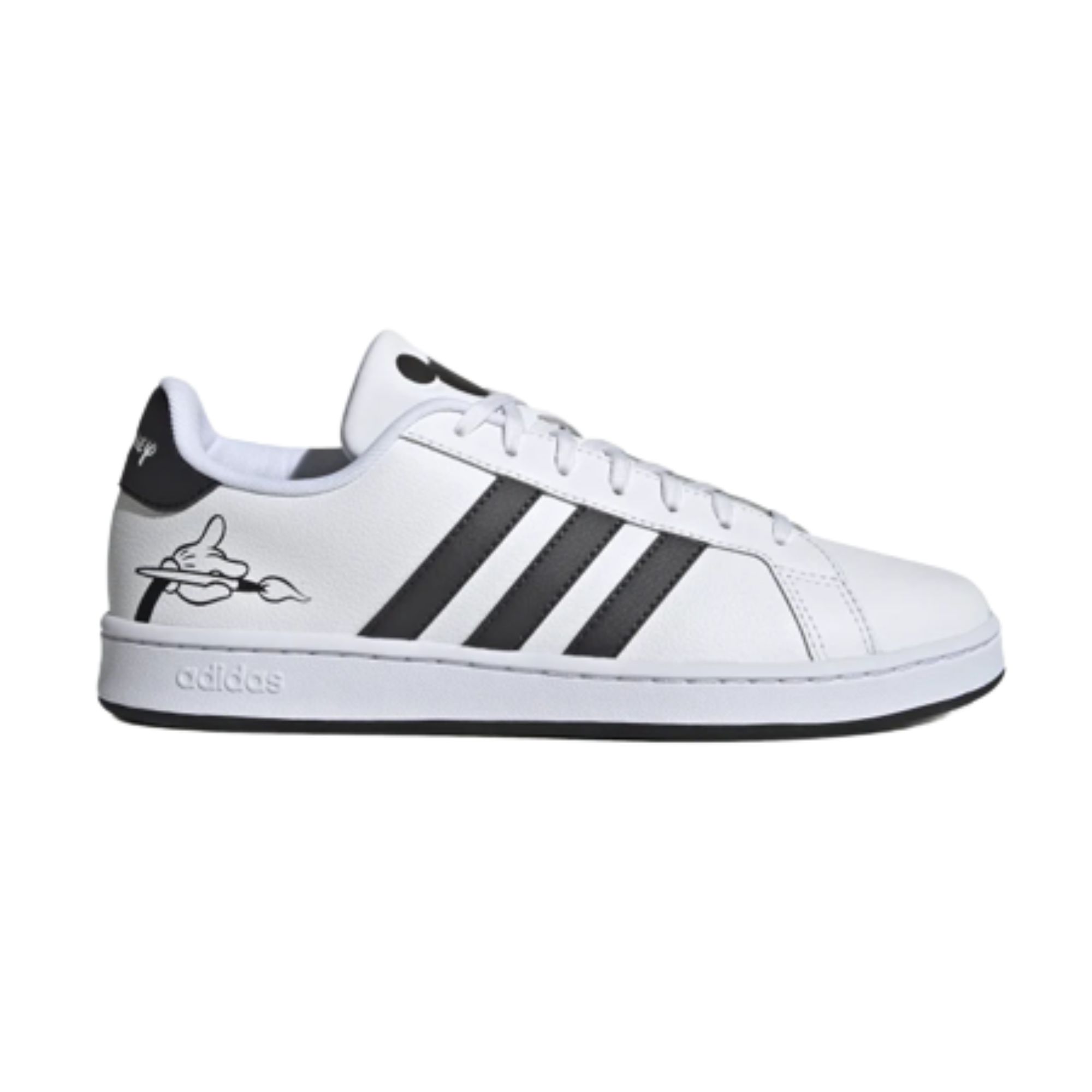 Tenis Adidas Grand Court Base Mickey Mouse Hombre Originales GW3658