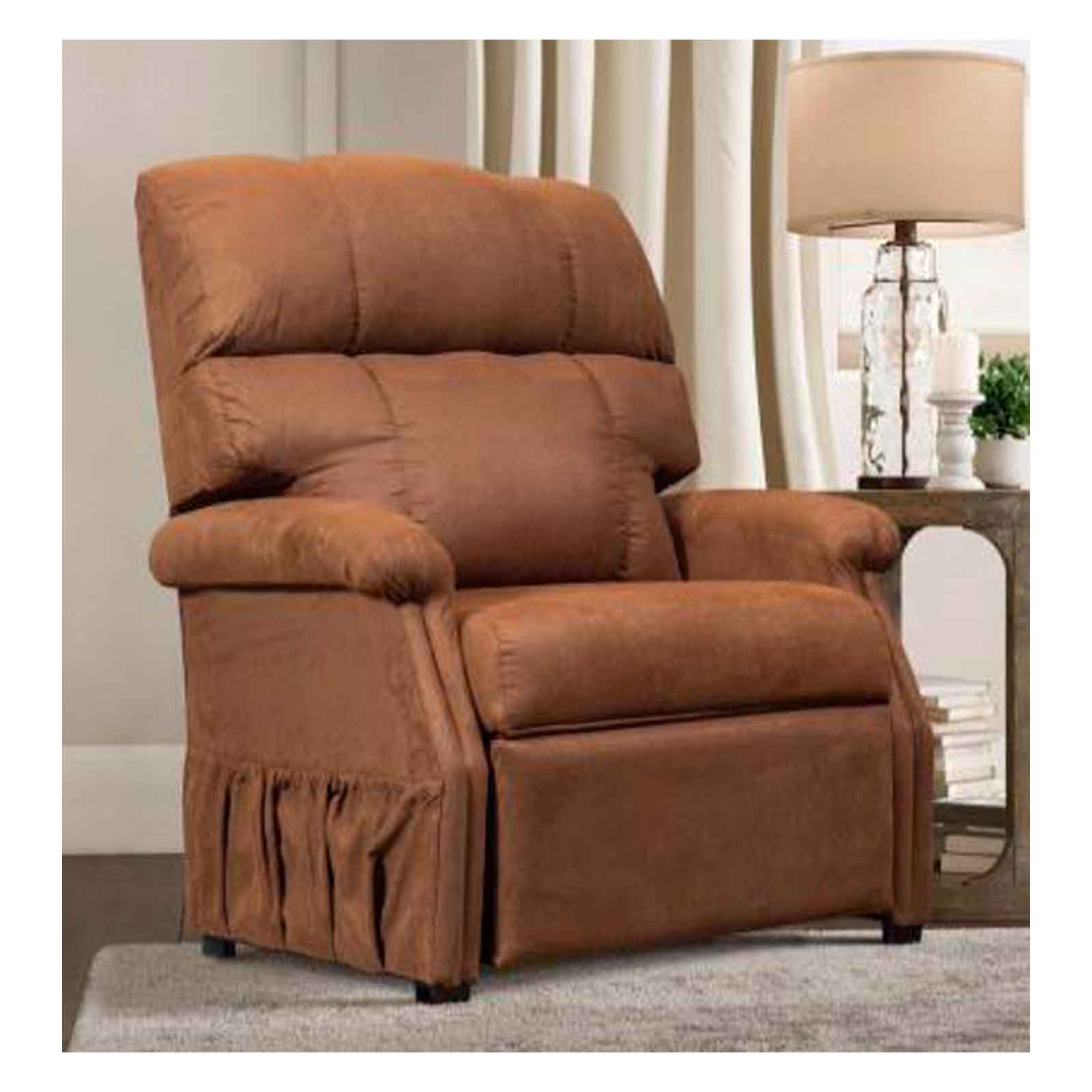 SILLÓN RECLINABLE ROMA CAMEL--ENTREGA ÚNICAMENTE EN CDMX, QUERÉTARO, PACHUCA, TOLUCA Y SUS ÁREAS METROPOLITANAS