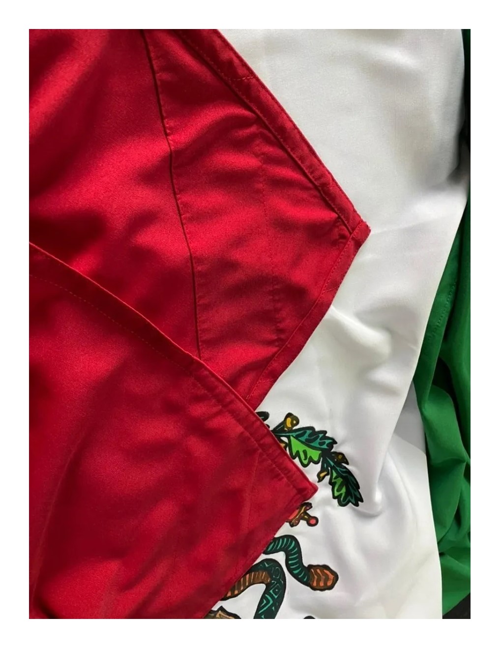 Bandera de mexico para exterior de intemperie de 4x7 mts