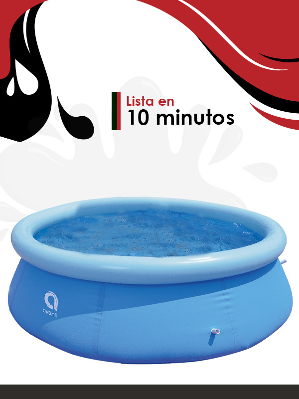 Alberca Inflable Circular Avenli 240x63cm