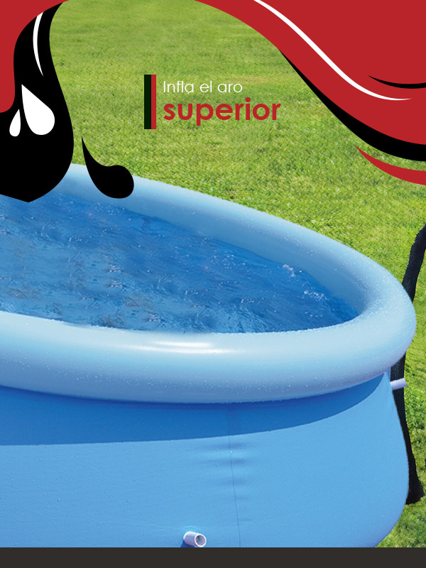 Alberca Inflable Circular Avenli 240x63cm