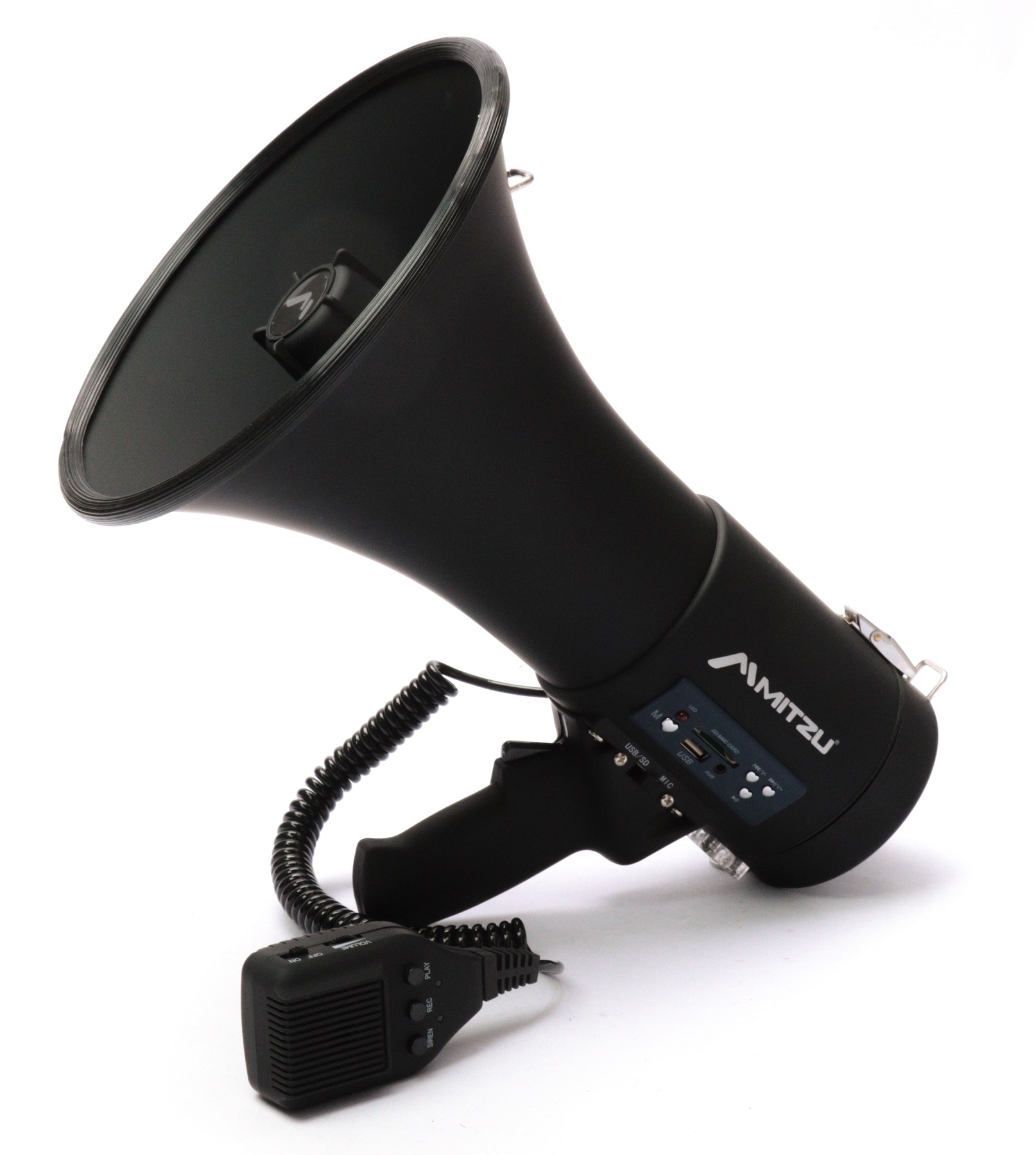 Hazte Escuchar Con Megafono Negro Con Increíbles Funciones MEG-670BK