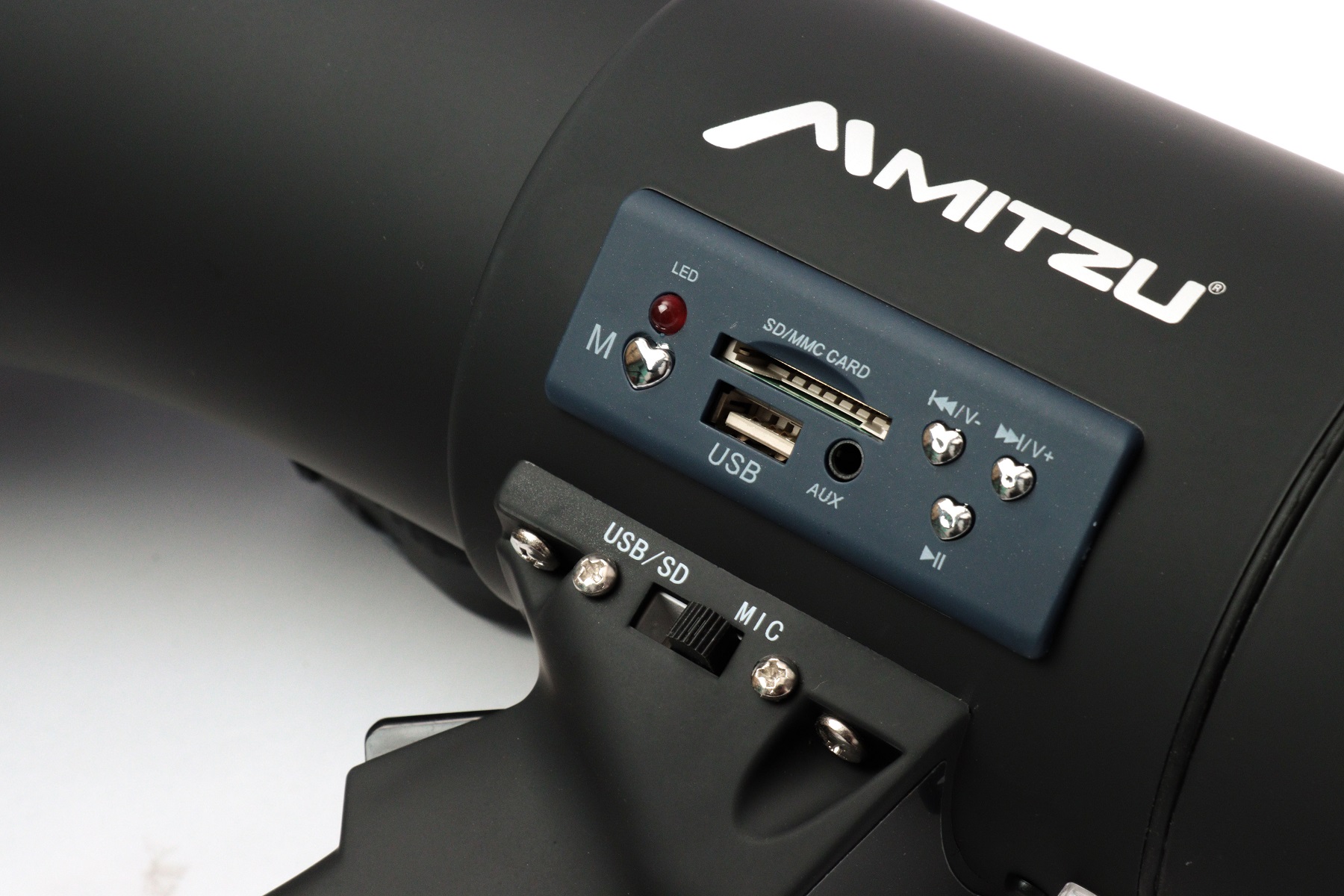 Hazte Escuchar Con Megafono Negro Con Increíbles Funciones MEG-670BK