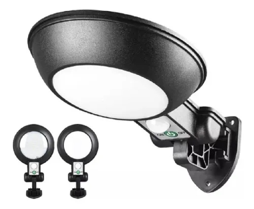 Lámpara Solar Para Exteriores Contra Agua Sensor Movimiento