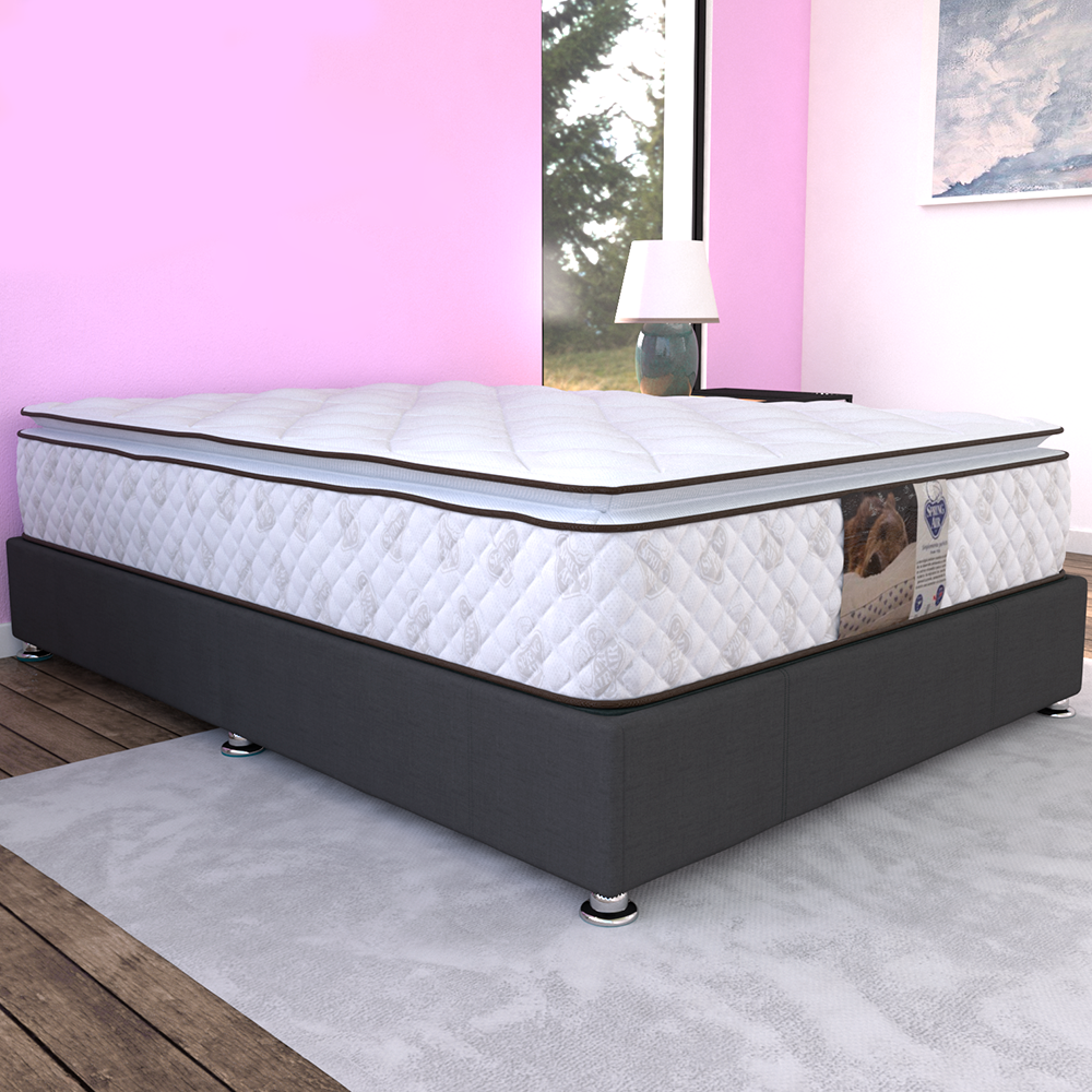 Colchón Matrimonial Allegro Spring Air Ortopédico con Colchoneta