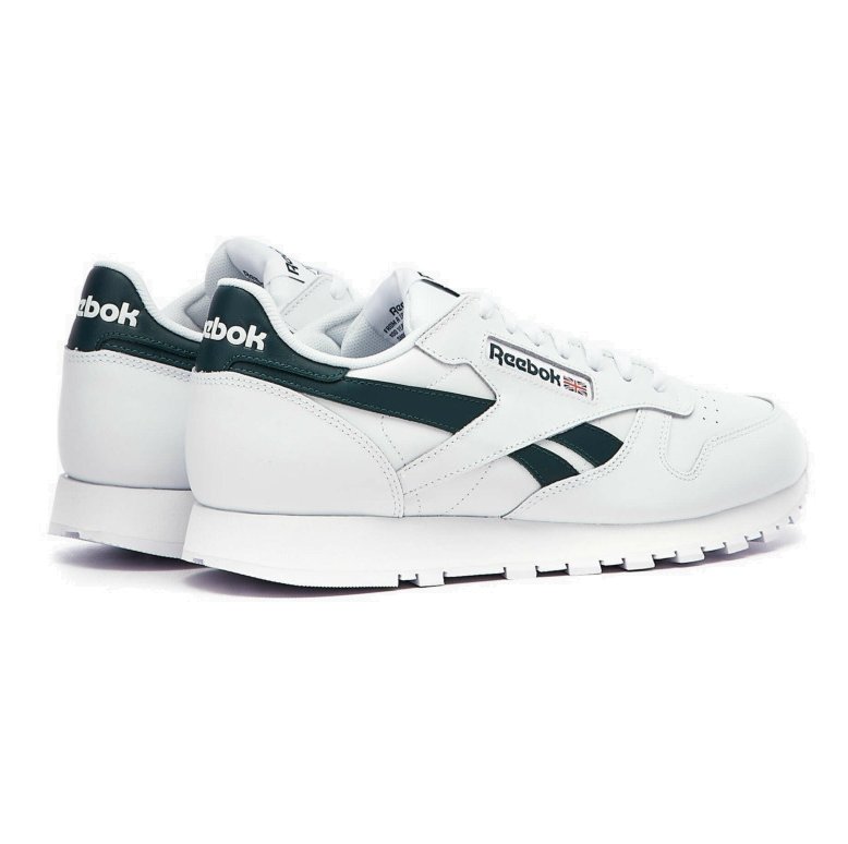 Tenis Reebok Classic Leather Blanco Casual Hombre Psd