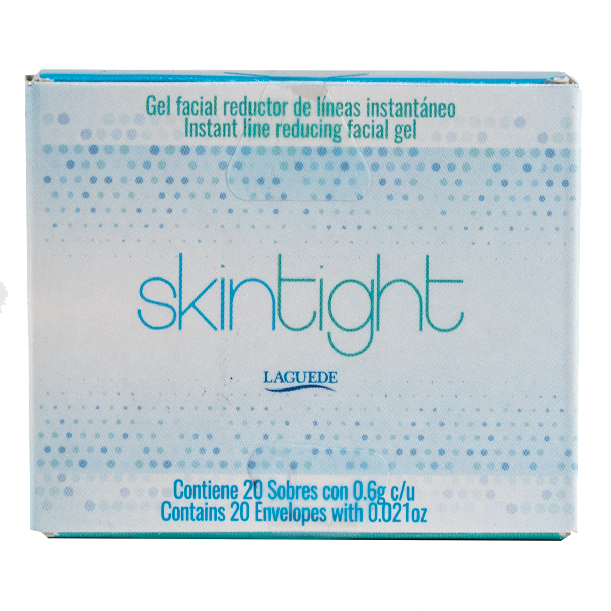 Gel Tensor de Arrugas y Bolsas Contorno de Ojos efecto Botox Skintight Caja con 20 Sachets