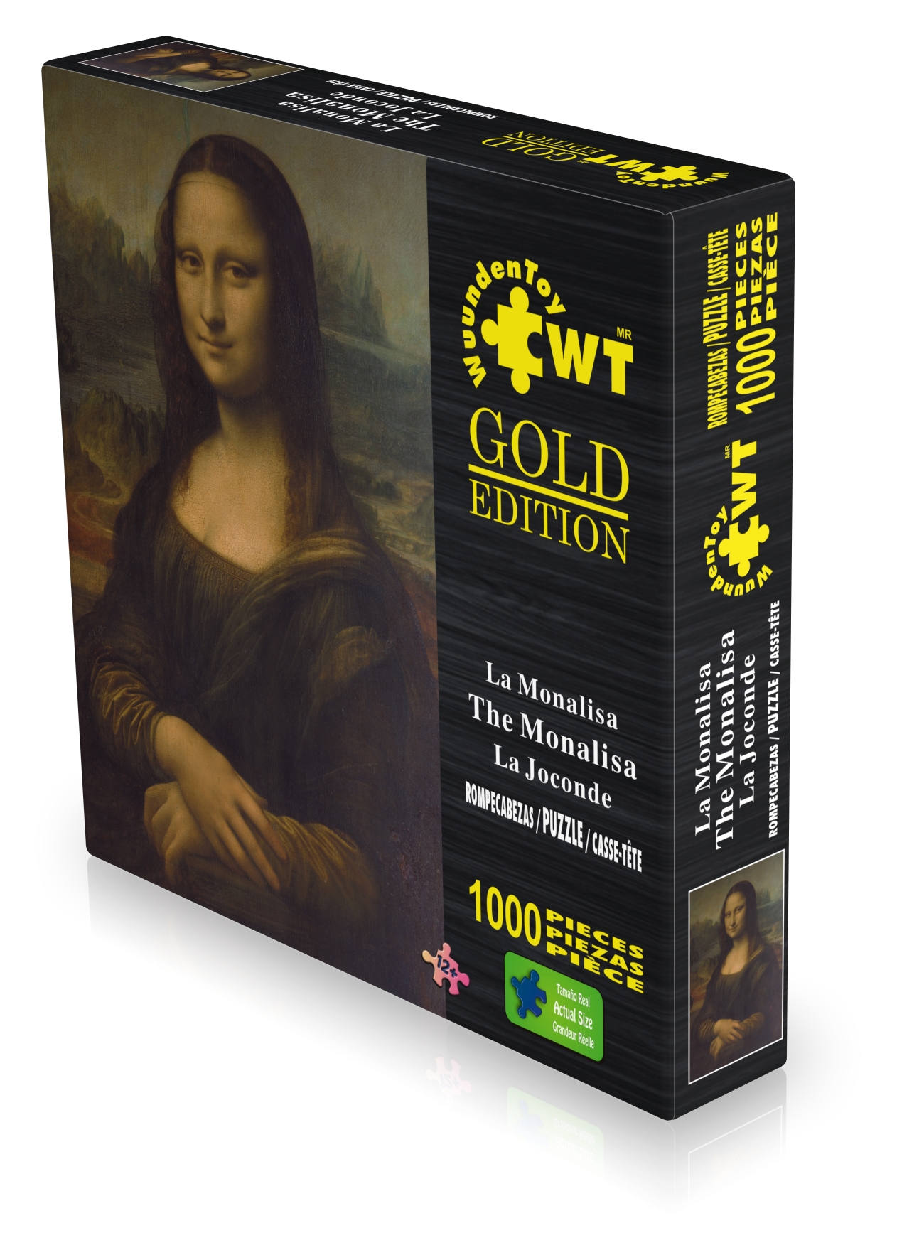 Rompecabezas WuundenToy 1,000 Piezas, La Monalisa, Puzzles para Adultos, Niños y Adolescentes, Calidad Premium, Perfecto para Adorno de Interiores, Ideal para Regalo